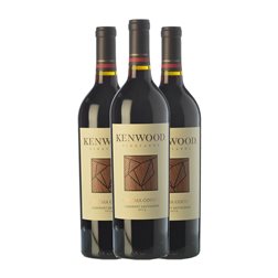 Kenwood Sonoma County Cabernet Sauvignon Sonoma Coast Crianza 75 cl Vino Tinto (Caja de 3 unidades)