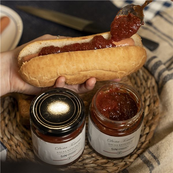 Ökologischer Ketchup 250g-detalle