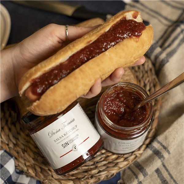 Ökologischer Ketchup 250g-lateral