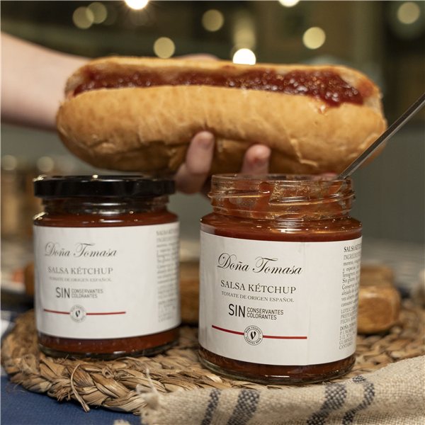 Ökologischer Ketchup 250g-trasera