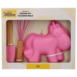 Kit Batidor, Espátula y Molde Unicornio