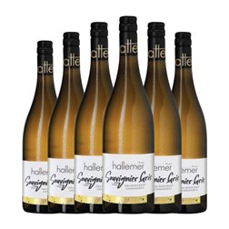 Klaus Hattemer Souvignier Gris Qualitätswein Gau Algesheimer Johannisberg Trocken — Seco Rheinhessen 75 cl Vino Blanco (Caja de 6 unidades)