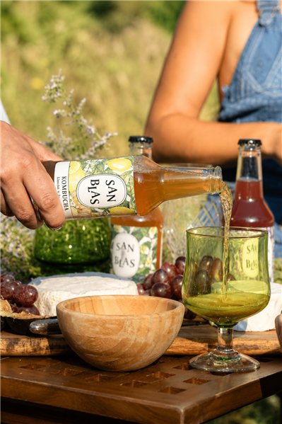 Organic San Blas Kombucha | 12-pack x 250 ml-detalle