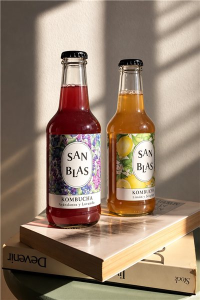 Organic San Blas Kombucha | 12-pack x 250 ml-lateral