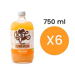 Kombucha Orange Bio 6x750ml Komvida