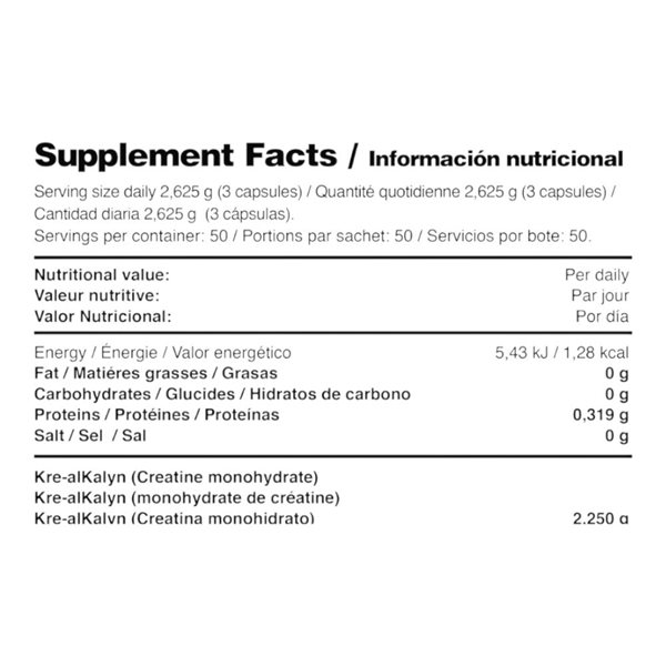 Kre-Alkalyn 150 Caps-detalle