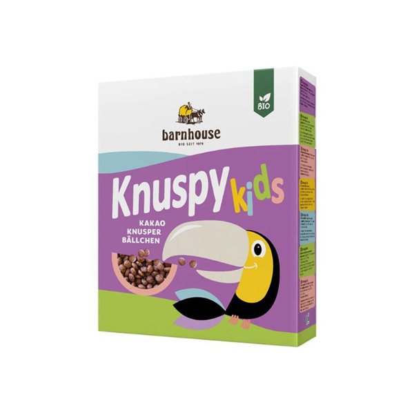 Krispy Kids Organic Puffed Rice 250 g Barnhouse-detalle