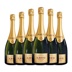 Krug 162ème Champagne Grande Cuvée, Edición Limitada Botella Jéroboam-Doble Mágnum 3 L Espumoso Blanco (Caja de 6 unidades)