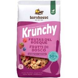 Müsli Krunchy Waldfrüchte Weniger Zucker Bio 500g