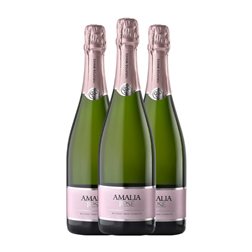 Ktima Tselepos Amalia Moschofilero Brut Rosé — Rosado 75 cl Espumoso Rosado (Caja de 3 unidades)