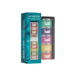 Thé Wellnes Kusmi assorti 5 variétés - 115g (5x25g)