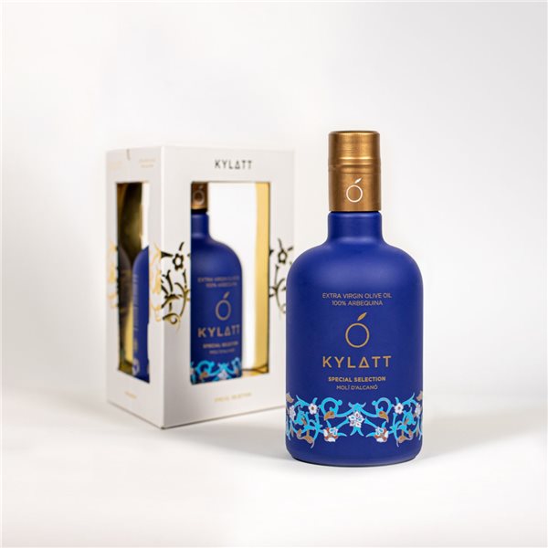 Kylatt, Extra Virgin Olive Oil Arbequina, Novacoop-lateral