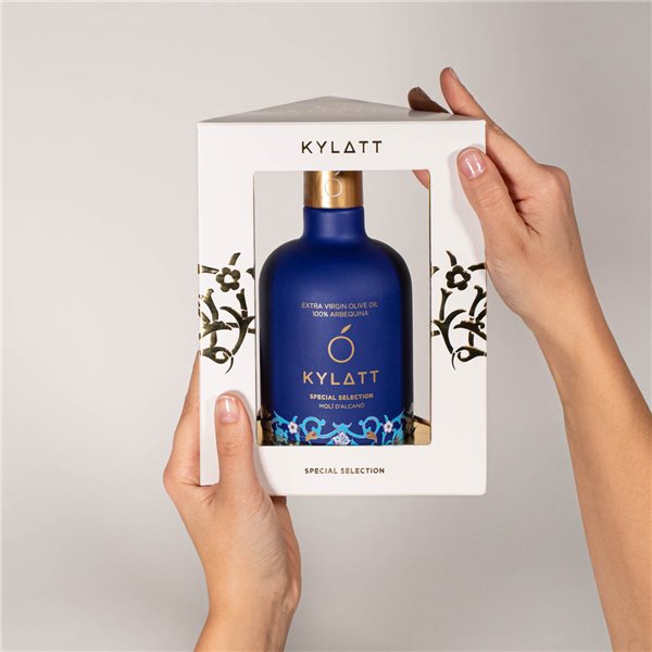 Kylatt, Extra Virgin Olive Oil Arbequina, Novacoop-trasera