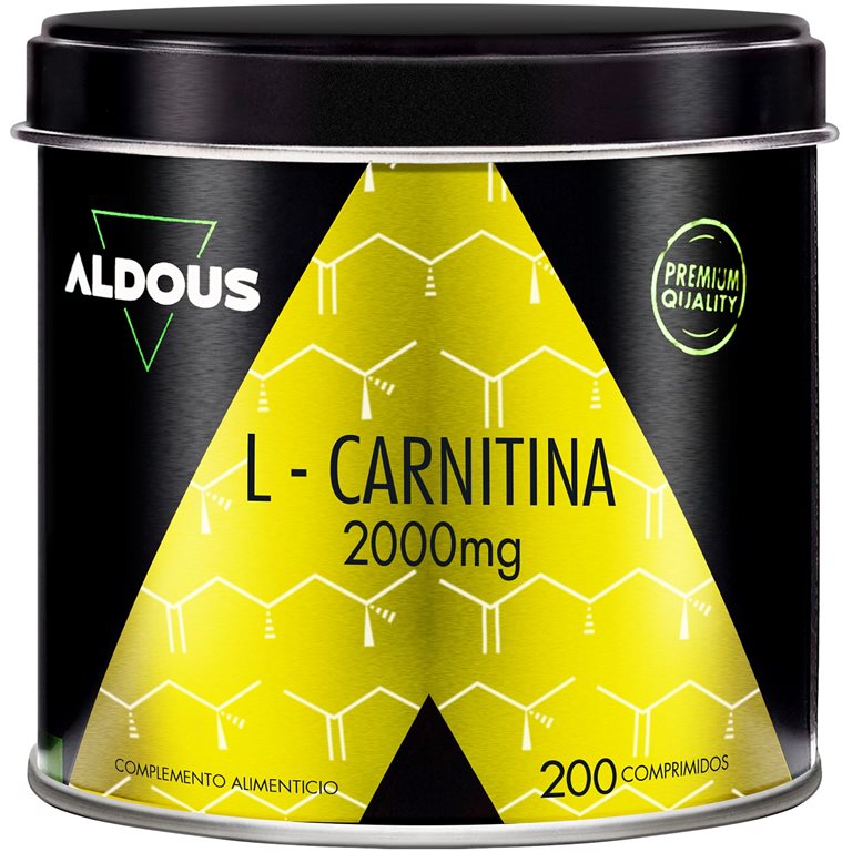 L-Carnitine 2000mg - Pre-Workout and Muscle Recovery Supplement - 200  Tablets of Aldous Bio