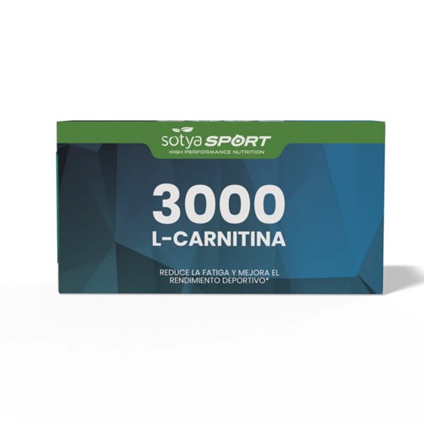 L-Carnitine 3000 10 ampoules x 10ml Sotya SPORT-izquierda