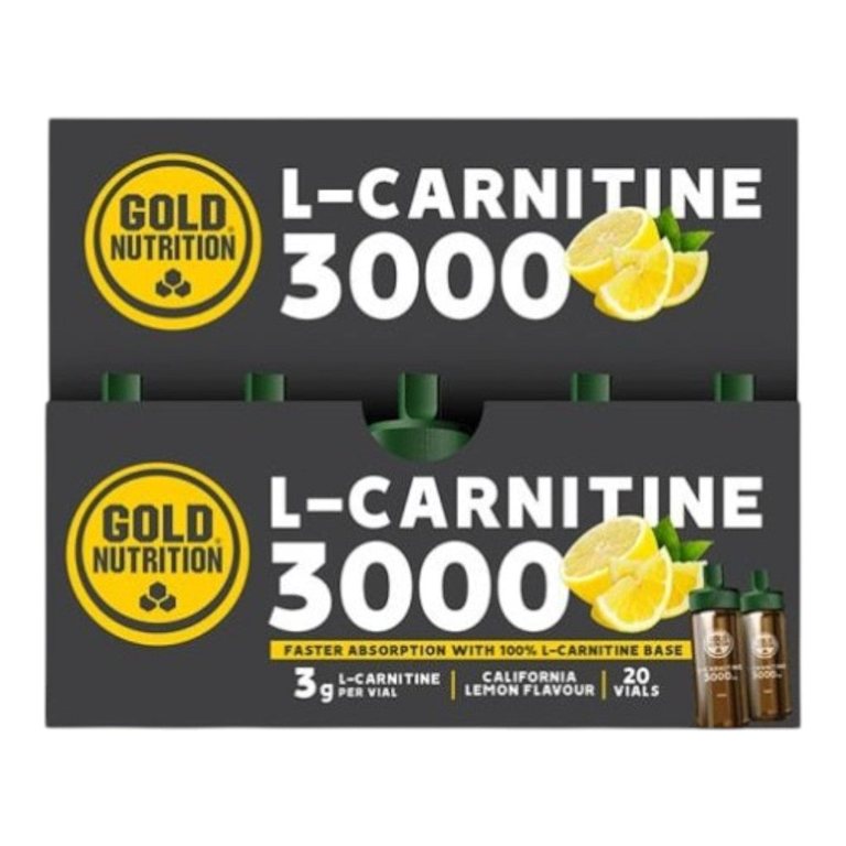 L-Carnitine 3000 20 Vials of FitnessZone | mentta.com