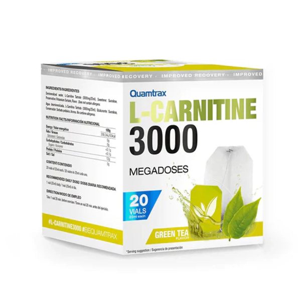 L-Carnitine 3000 20 x 25 ml-lateral