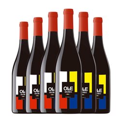 La Cepa de Pelayo Ole de Aromas Bobal Manchuela 75 cl Vino Tinto (Caja de 6 unidades)