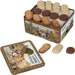 Le garde-manger du Palais Boîte de biscuits de 400g en fer blanc