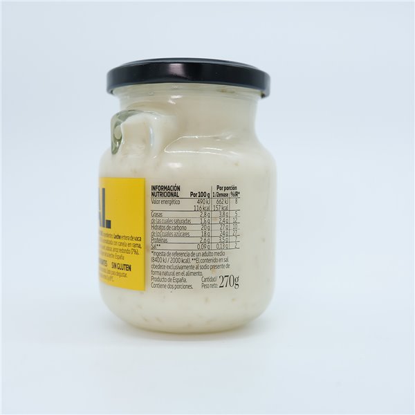DIE EINSIEDLEI Reispudding, traditionelles Milchdessert im Glas, mit Zimt und Zitrone, glutenfrei, 550 g.-lateral