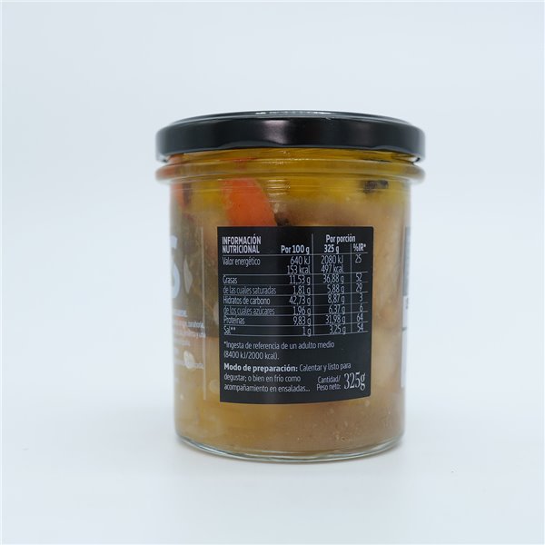 THE HERMITAGE Pickled Supreme Quail, Traditional Recipe with Olive Oil and Spices, Ready to Eat, Gluten Free, Preserved in a Glass Jar, Ideal for Appetizers and Salads 325 g-lateral