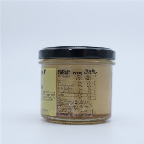 DIE EINSIEDLEREI Kaffee-Flan, handgefertigtes Dessert mit Vollmilch, Käse und natürlichem Kaffee, glutenfrei, vakuumverpackt, 110 g (Packung mit 6 Stück)-lateral