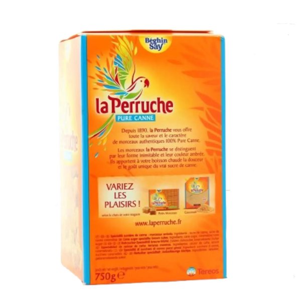 La Perruche Terrones Irregulares de Azúcar Moreno 750g Béghin Say-detalle