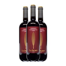 La Piuma Sangiovese Chianti 75 cl Vino Tinto (Caja de 3 unidades)