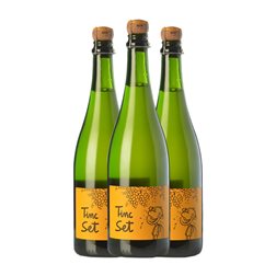 La Salada Tinc Set Ancestral 75 cl Espumoso Blanco (Caja de 3 unidades)