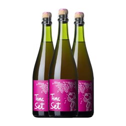 La Salada Tinc Set Penedès Ancestral 75 cl Espumoso Rosado (Caja de 3 unidades)