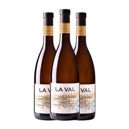 La Val Albariño Rías Baixas 75 cl Vino Blanco (Caja de 3 unidades)
