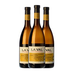 La Val Albariño Rías Baixas Fermentado en Barrica 75 cl Vino Blanco (Caja de 3 unidades)