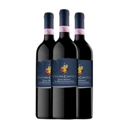 La Vecchia Cantina Canaiolo Vino Nobile di Montepulciano Reserva 75 cl Vino Tinto (Caja de 3 unidades)