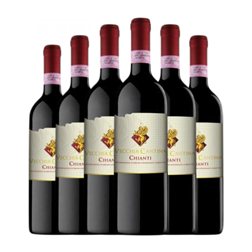 La Vecchia Cantina Chianti 75 cl Vino Tinto (Caja de 6 unidades)