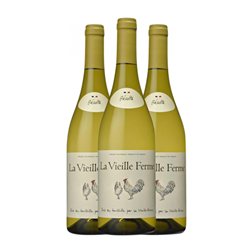 La Vieille Ferme Côtes du Luberon Botella Magnum 1,5 L Vino Blanco (Caja de 3 unidades)