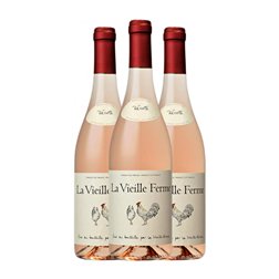 La Vieille Ferme Côtes du Luberon Rosé — Rosado Botella Magnum 1,5 L Vino Rosado (Caja de 3 unidades)