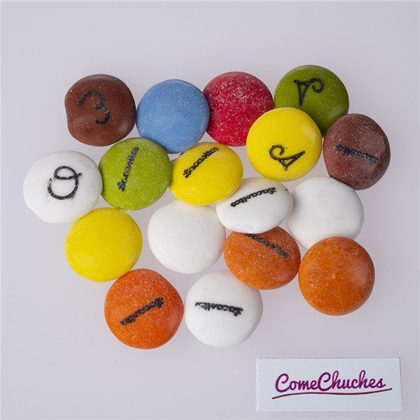 Lacasitos Panoplia Taschen mit 24 Einheiten à 18 Gramm-lateral