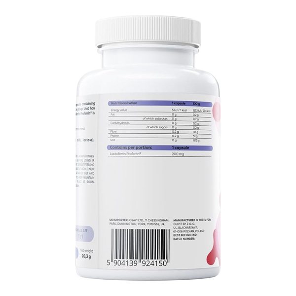 Lactoferrine 200Mg 60 Caps-detalle