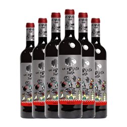 Ladrón de Lunas La Obejita Tempranillo Utiel-Requena Rojo Tinto 75 cl Vino Tinto (Caja de 6 unidades)