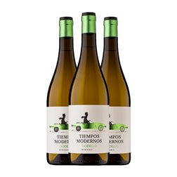 Lagar de Moha Tiempos Modernos Godello Vino de la Tierra de Castilla y León Eco — Ecológico 75 cl Vino Blanco (Caja de 3 unidades)
