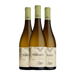 Lagar de Pedregales Floración Albariño Seco Rías Baixas 75 cl Vegano Vino Blanco (Caja de 3 unidades)