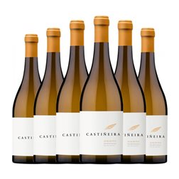 Lagar de Pintos Castiñeira Albariño Rías Baixas 75 cl Vino Blanco (Caja de 6 unidades)