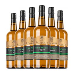 Lagar de Pintos Romariz Porto White — Blanco 75 cl Vino Generoso Fortificado (Caja de 6 unidades)