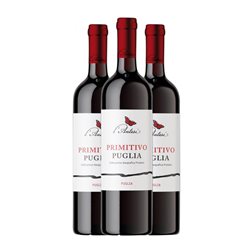 L'Antesi Primitivo Puglia 75 cl Vino Tinto (Caja de 3 unidades)