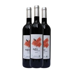 Las Estrellas Ego Vinum Syrah Vino de la Tierra de Castilla 75 cl Vino Tinto (Caja de 3 unidades)