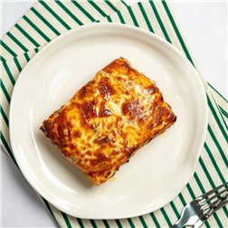 Lasaña de carne y verduras