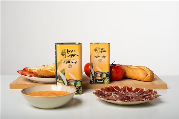 1L Tin – Extra Virgin Olive Oil Multi-Varietal 4 pack (price per unit: €14)-lateral