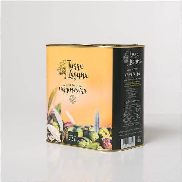 Dose 2,5L – Extra Vergine Olivenöl Multivarietal Karton 3 Stück (Preis pro Stück: 22€)-lateral