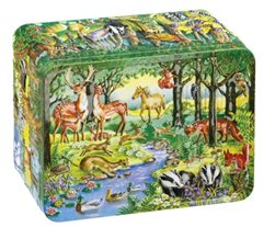 Boîte carrée de Bonbons "Animaux"