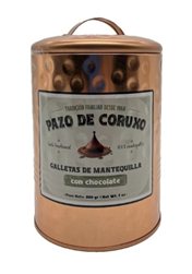 Lata con Galletas de Mantequilla y Chocolate